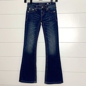 Miss Me Girls Size 7 (JK7631B2) Bootcut Jeans